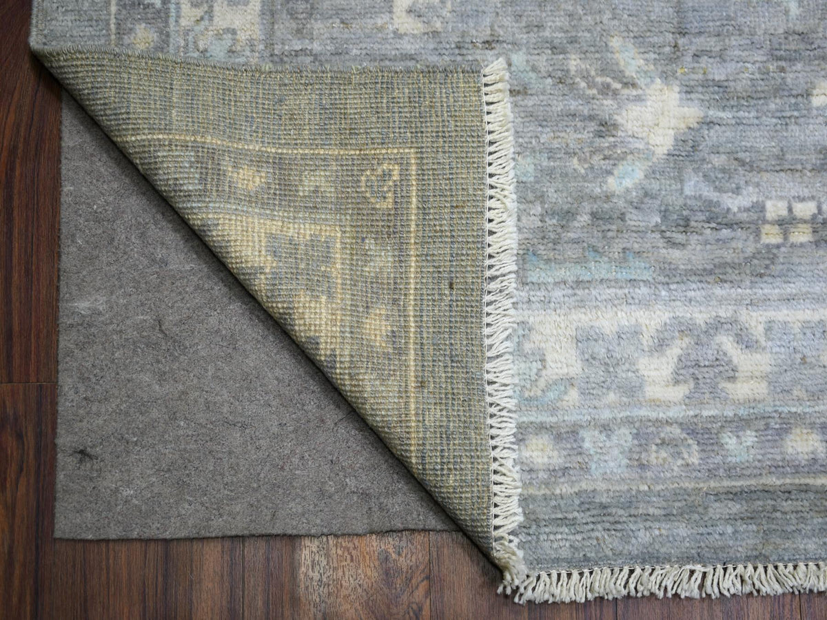 Oushak Oushak hand-knotted wool rug in Gray, 12' x 15'2" — SKU O071479 (view 4)