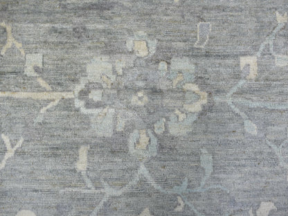 Oushak Oushak hand-knotted wool rug in Gray, 12' x 15'2" — SKU O071479 (view 8)