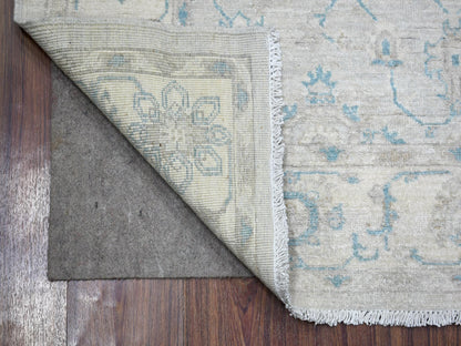 Peshawar Oushak hand-knotted wool rug in Ivory, 4' x 5'9" — SKU O071733 (view 2)