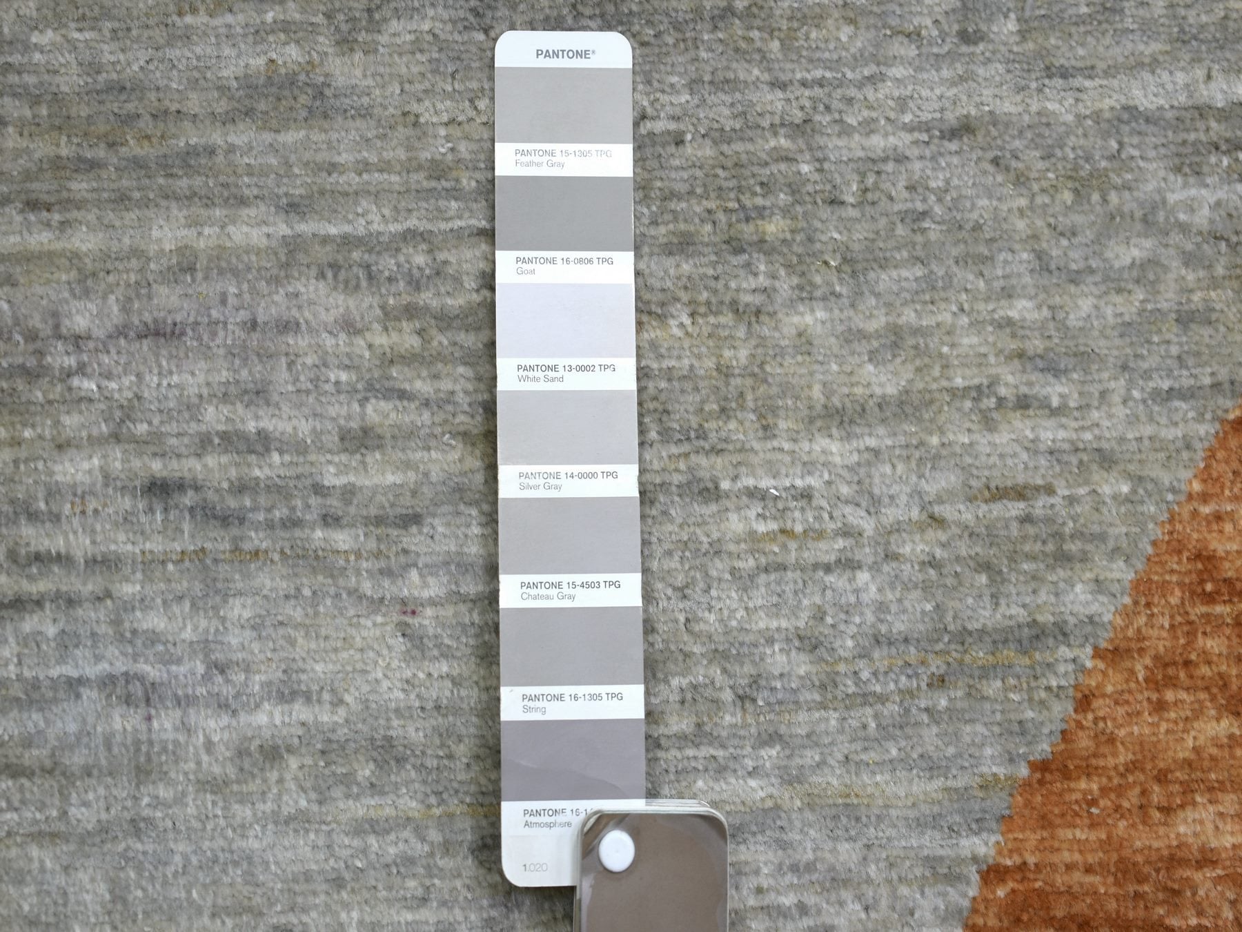 Modern / Contemporary hand-knotted wool rug in Multicolored, 9'1" x 12', SKU O072262 (view 7)