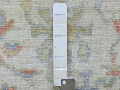 Oushak Oushak hand-knotted wool rug in Ivory, 8'1" x 10'2" — SKU O072589 (view 7)