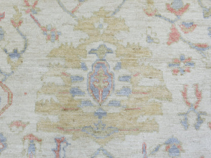 Oushak Oushak hand-knotted wool rug in Ivory, 8'1" x 10'2" — SKU O072589 (view 8)