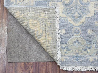 Mahal Oushak hand-knotted wool rug in Gray, 2'8" x 7'7" — SKU O072687 (view 2)