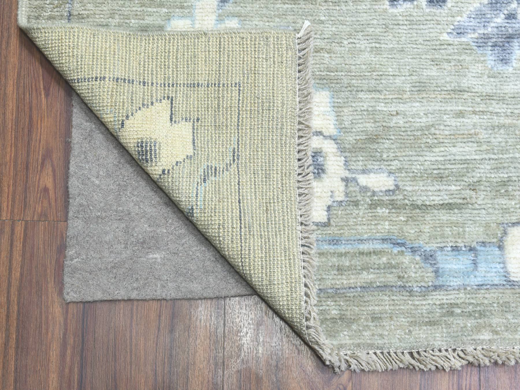 Oushak Oushak hand-knotted wool rug in Gray, 14' x 17'10" — SKU O072731 (view 4)