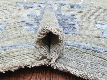 Oushak Oushak hand-knotted wool rug in Gray, 14' x 17'10" — SKU O072731 (view 5)