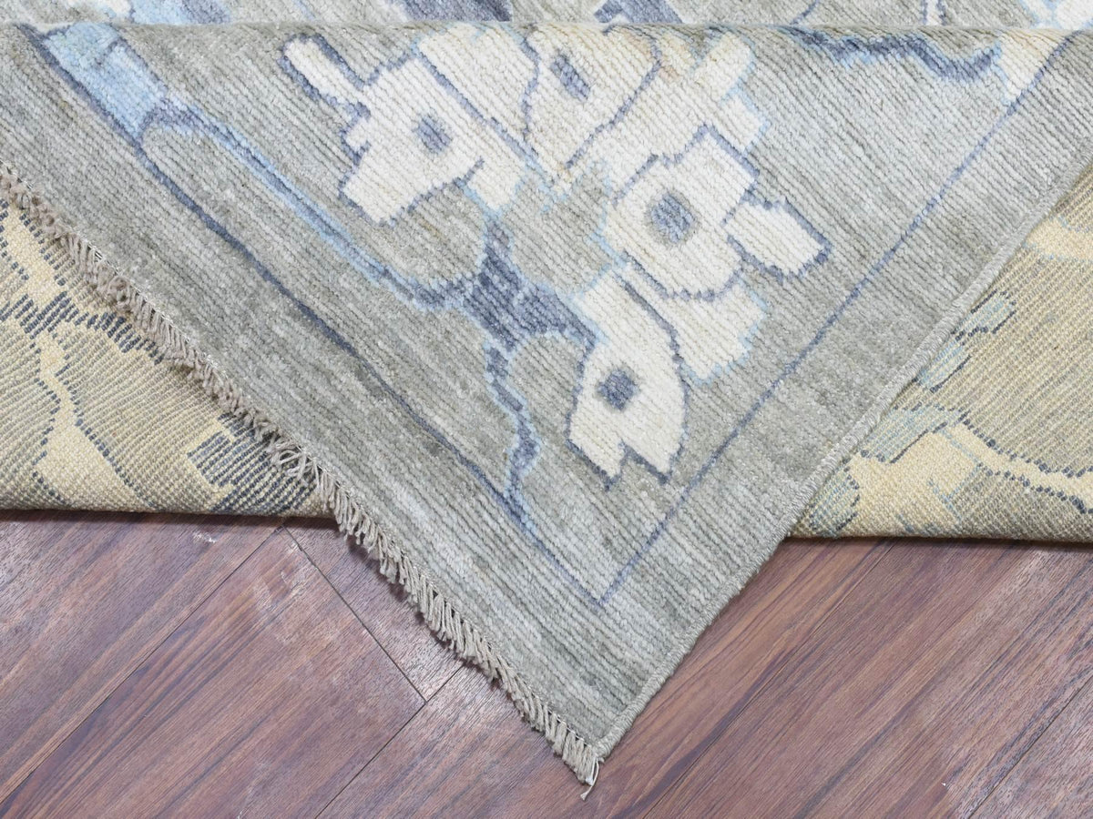 Oushak Oushak hand-knotted wool rug in Gray, 14' x 17'10" — SKU O072731 (view 6)