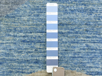 Modern / Contemporary hand-knotted wool rug in Multicolored, 9'1" x 12' — SKU O072883 (view 8)