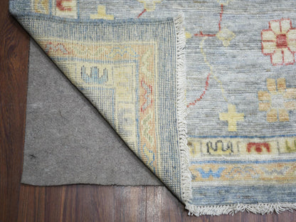 Grey 12'0" x 16'0" Oushak And Peshawar Hand knotted Wool Rug - Sku: O073024