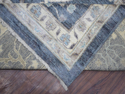 Oushak Oushak hand-knotted wool rug in Gray, 11'9" x 15'7" — SKU O073027 (view 6)