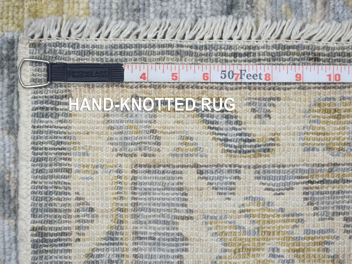 Oushak Oushak hand-knotted wool rug in Gray, 6'2" x 8'9" — SKU O073033 (view 7)