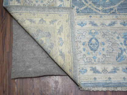 Mahal Oushak hand-knotted wool rug in Gray, 8'2" x 9'8" — SKU O073052 (view 4)