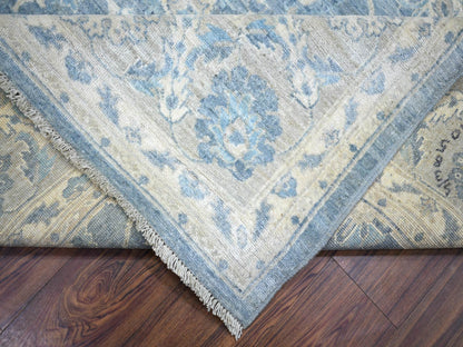 Mahal Oushak hand-knotted wool rug in Gray, 8'2" x 9'8" — SKU O073052 (view 6)