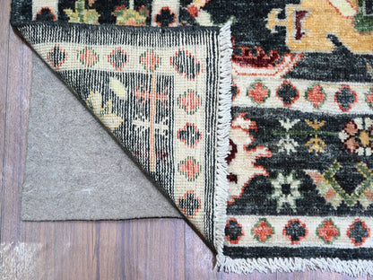 Oushak Oushak hand-knotted wool rug in Black, 6'7" x 9'5" — SKU O073272 (view 3)