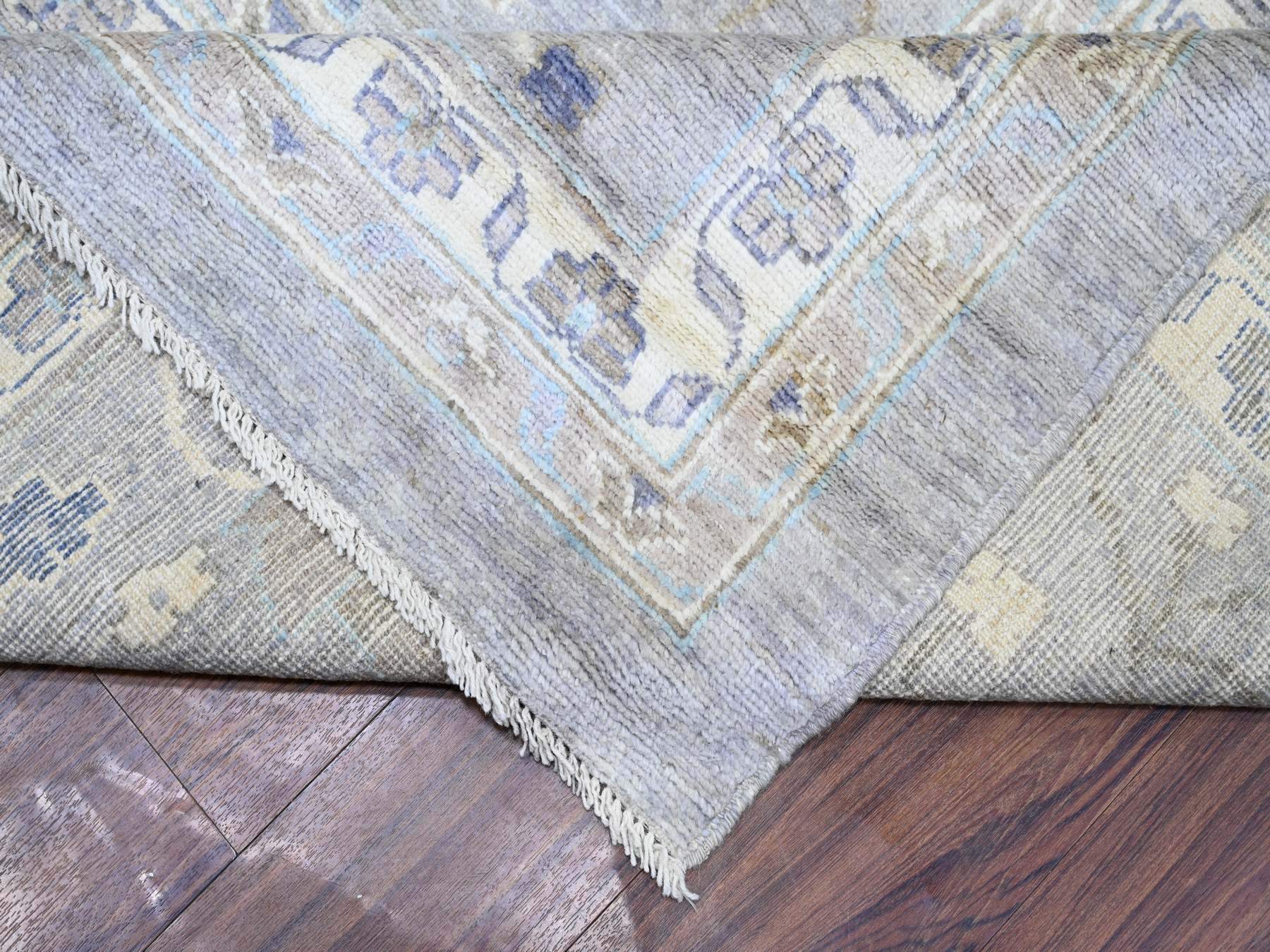 Oushak Oushak hand-knotted wool rug in Gray, 12' x 15'6" — SKU O073447 (view 6)
