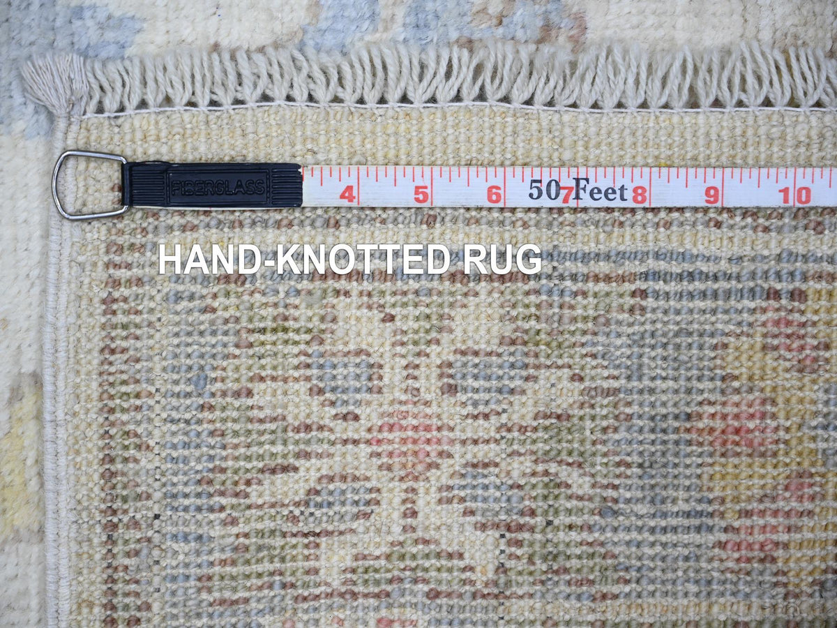 Oushak Oushak hand-knotted wool runner in Ivory, 2'8" x 19'1" — SKU O073648 (view 6)