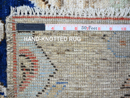 Brown 2'10" x 9'7" Tribal Hand knotted Wool Rug - Sku: O073735