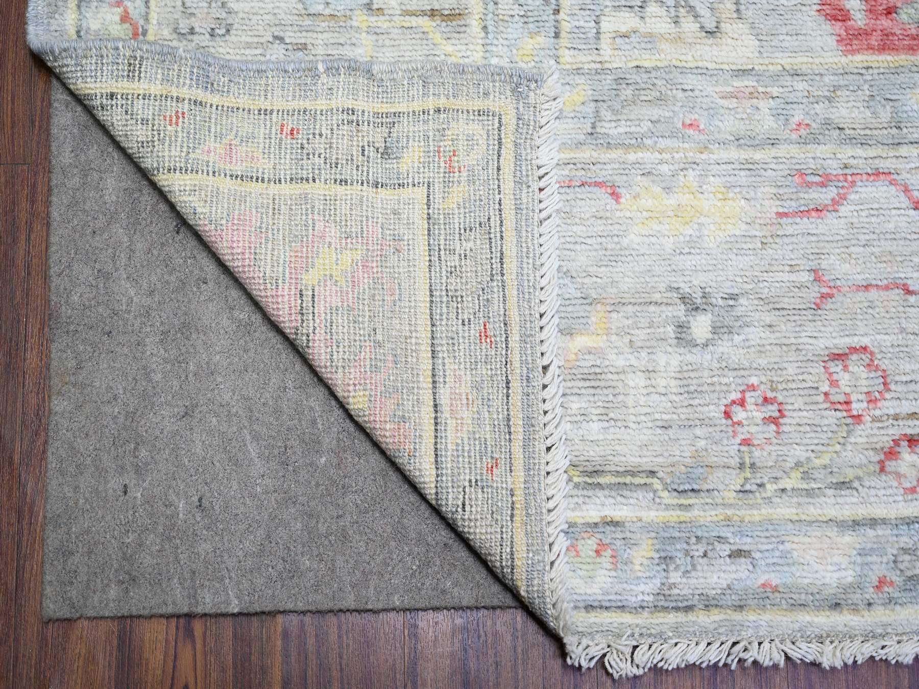 Oushak Oushak hand-knotted wool rug in Gray, 8'3" x 9'8" — SKU O073799 (view 5)