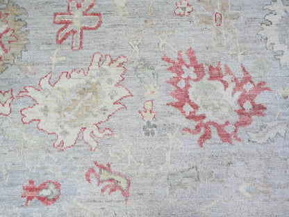 Oushak Oushak hand-knotted wool rug in Gray, 8'3" x 9'8" — SKU O073799 (view 9)