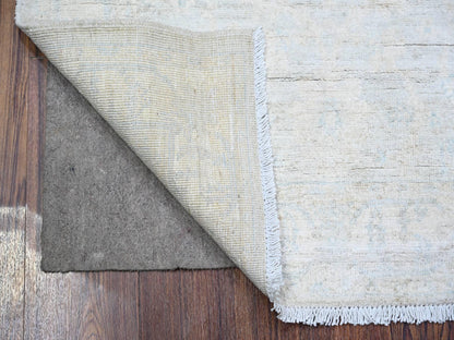 Peshawar Oushak hand-knotted wool rug in Ivory, 3' x 4'9" — SKU O073823 (view 2)