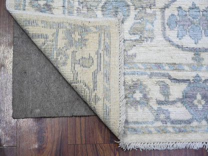 Oushak Oushak hand-knotted wool rug in Ivory, 4' x 6' — SKU O073846 (view 2)