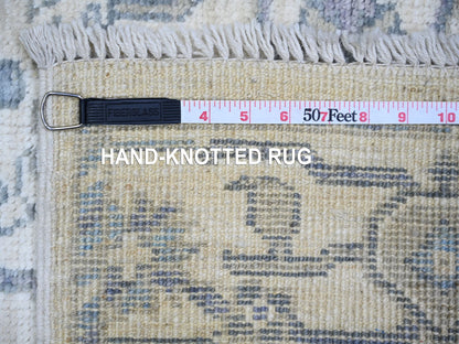Oushak Oushak hand-knotted wool rug in Ivory, 4' x 6' — SKU O073846 (view 6)