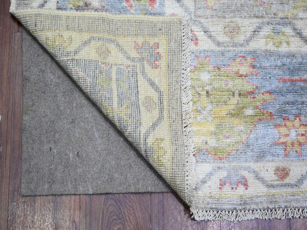 Oushak Oushak hand-knotted wool rug in Gray, 8'1" x 9'10" — SKU O073887 (view 4)