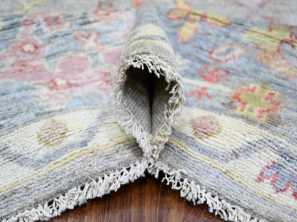Oushak Oushak hand-knotted wool rug in Gray, 8'1" x 9'10" — SKU O073887 (view 5)