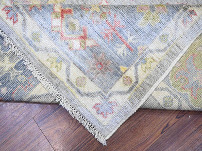 Oushak Oushak hand-knotted wool rug in Gray, 8'1" x 9'10" — SKU O073887 (view 6)