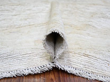 Oushak Oushak hand-knotted wool rug in Ivory & Cream, 11'6" x 14'3" — SKU O073919 (view 5)