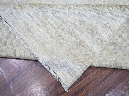 Oushak Oushak hand-knotted wool rug in Ivory & Cream, 11'6" x 14'3" — SKU O073919 (view 6)