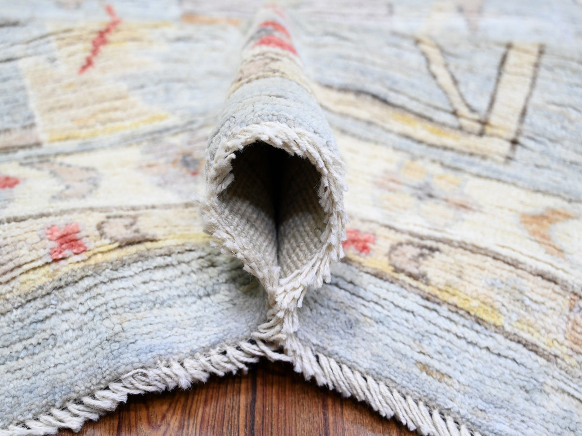 Oushak Oushak hand-knotted wool rug in Gray, 11'9" x 14' — SKU O074041 (view 5)