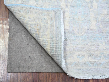 Peshawar Oushak hand-knotted wool rug in Ivory, 2'10" x 5' — SKU O074065 (view 2)