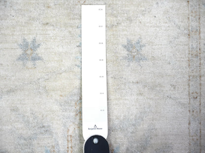 Peshawar Oushak hand-knotted wool runner in Ivory, 2'4" x 11'7" — SKU O074069 (view 3)