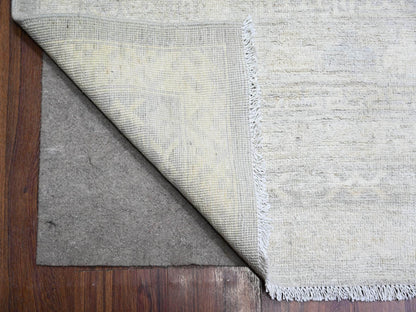 Blue 12'0" x 14'3" Oushak And Peshawar Hand knotted Wool Rug - Sku: O074177