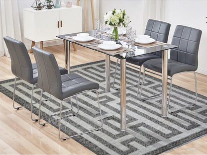 Brown 8'1" x 9'9" Oushak / Peshawar Hand knotted Wool Rug - Sku: O074188