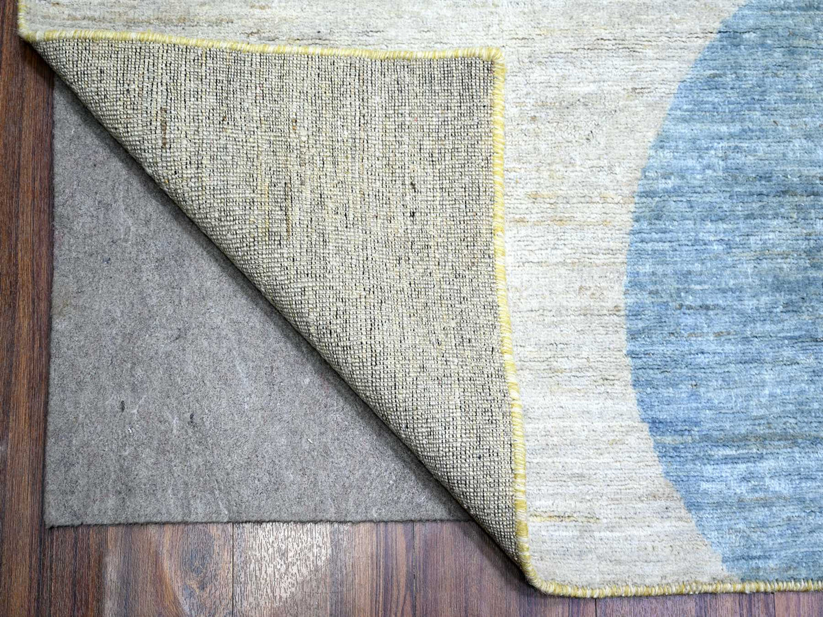 Modern / Contemporary hand-knotted wool rug in Multicolored, 10' x 13'9" — SKU O074288 (view 4)