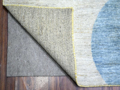 Modern / Contemporary hand-knotted wool rug in Multicolored, 10' x 13'9" — SKU O074288 (view 4)