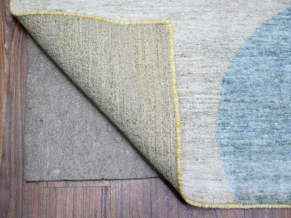 Modern / Contemporary hand-knotted wool rug in Multicolored, 9' x 12' — SKU O074294 (view 4)