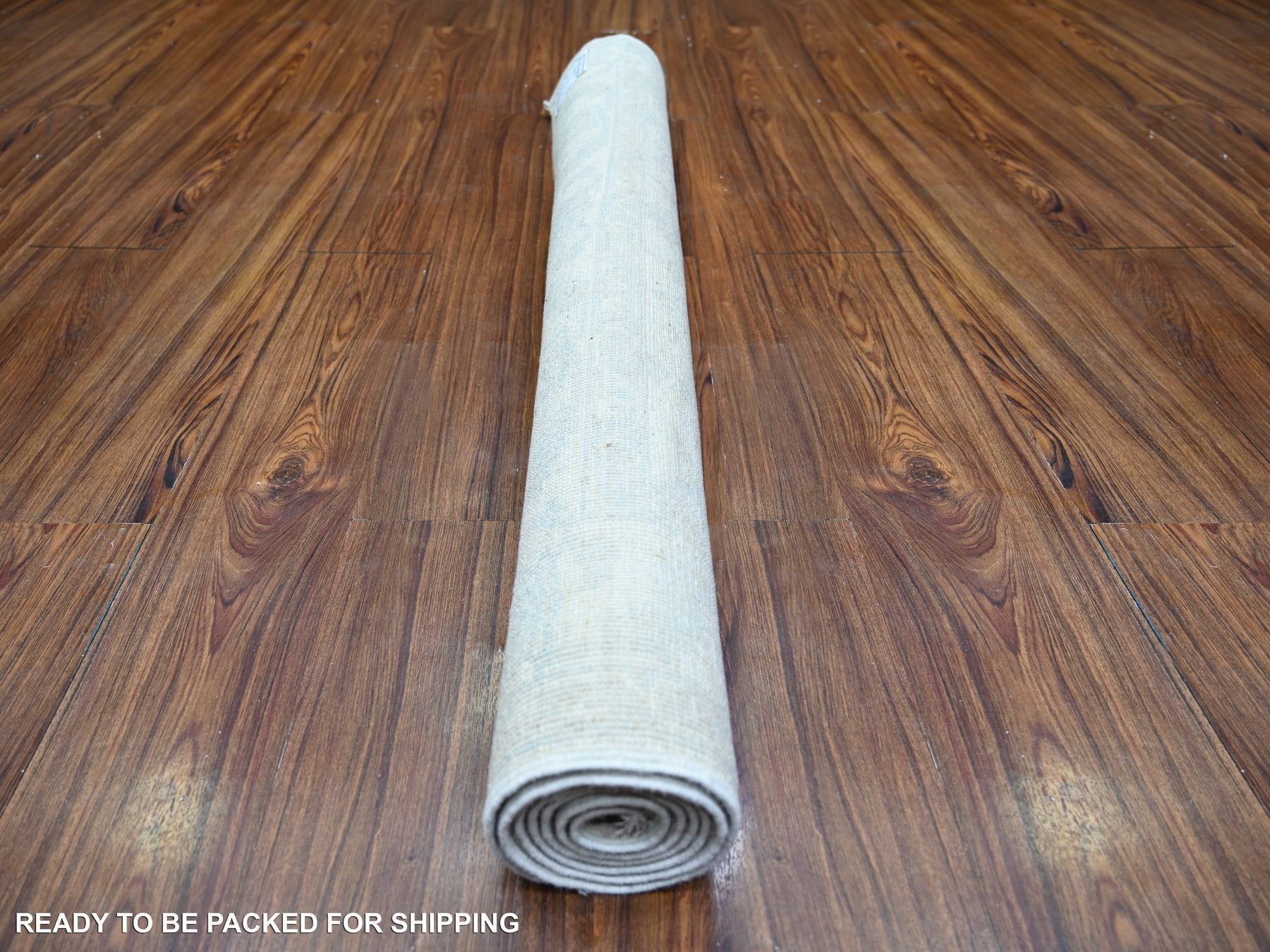 Peshawar Oushak hand-knotted wool rug in Ivory & Daisy White, 3'10" x 5'10" — SKU O074462 (view 4)