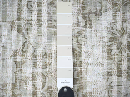 Kerman Vintage hand-knotted wool rug in Overdyed & Gray, 7'8" x 10'6" — SKU O074477 (view 7)