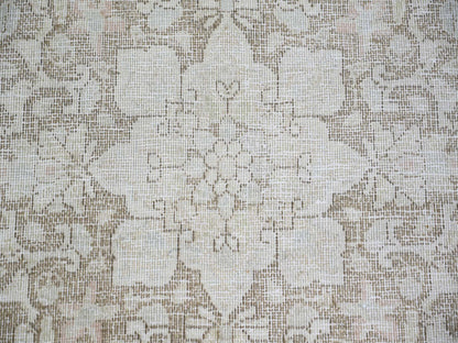 Kerman Vintage hand-knotted wool rug in Overdyed & Gray, 7'8" x 10'6" — SKU O074477 (view 8)