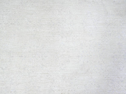 Peshawar Oushak hand-knotted wool rug in Gray, 8'1" x 9'5" — SKU O074575 (view 8)