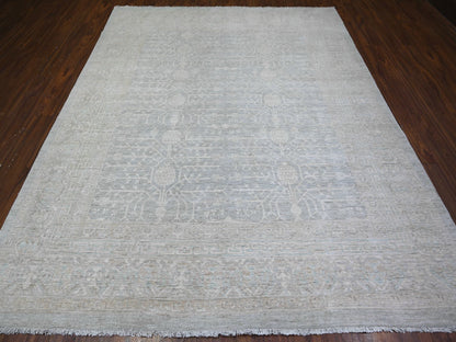 Khotan Khotan hand-knotted wool rug in Gray, 7'11" x 9'10" — SKU O074640 (view 2)