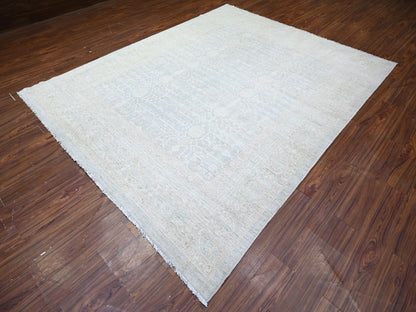 Khotan Khotan hand-knotted wool rug in Gray, 7'11" x 9'10" — SKU O074640 (view 3)