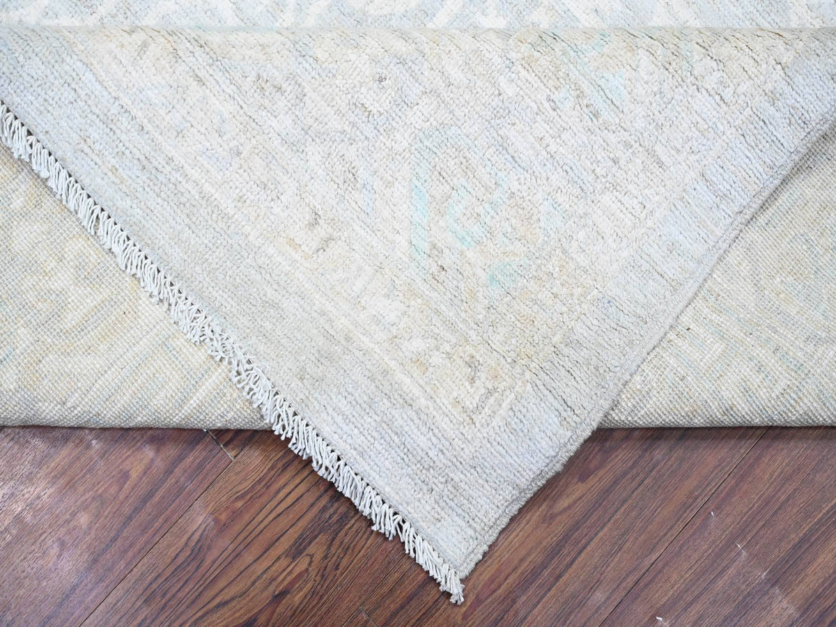 Khotan Khotan hand-knotted wool rug in Gray, 7'11" x 9'10" — SKU O074640 (view 6)