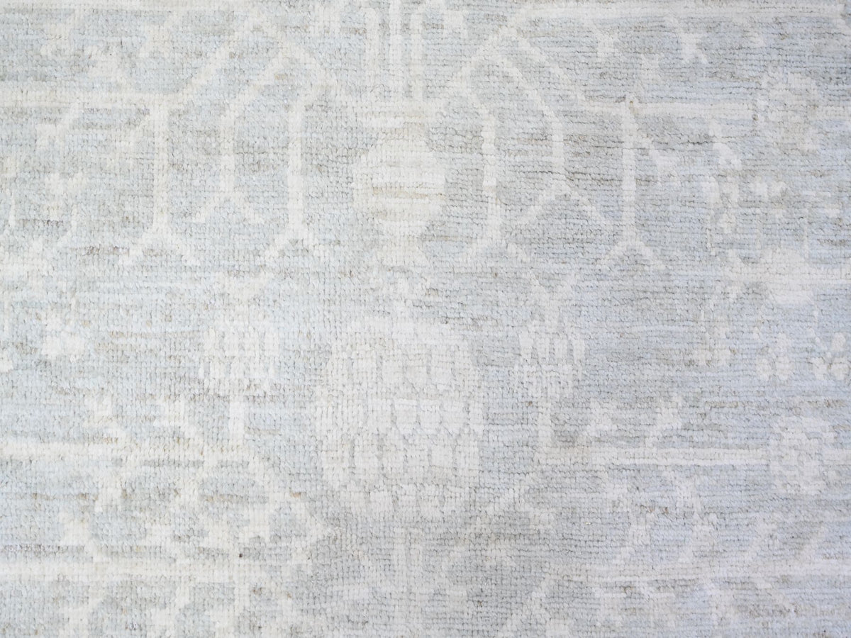 Khotan Khotan hand-knotted wool rug in Gray, 7'11" x 9'10" — SKU O074640 (view 8)