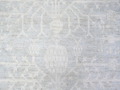 Khotan Khotan hand-knotted wool rug in Gray, 7'11" x 9'10" — SKU O074640 (view 8)