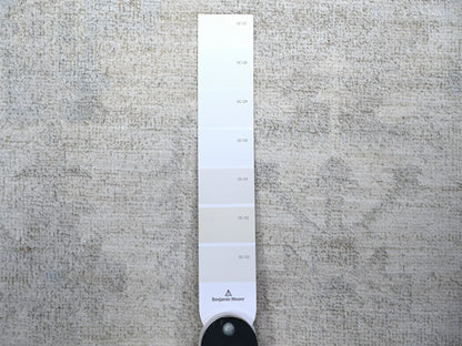 Ivory 3'10" x 5'7" Oushak And Peshawar Hand knotted Wool Rug - Sku: O074785