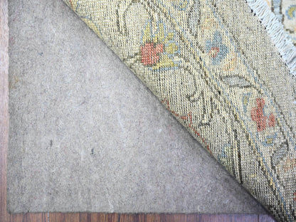 Mahal Oushak hand-knotted wool rug in Gray, 8' x 8' — SKU O074820 (view 4)