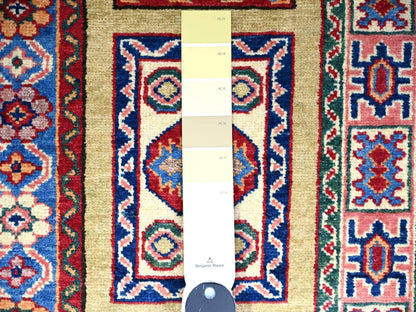 Brown 5'11" x 8'6" Tribal Hand knotted Wool Rug - Sku: O074833